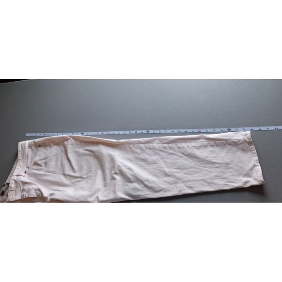 Chico's Pink Straight Leg Jeans  2 Stretch Cotton Classic Fit Minimalist Y2K - Picture 8 of 9